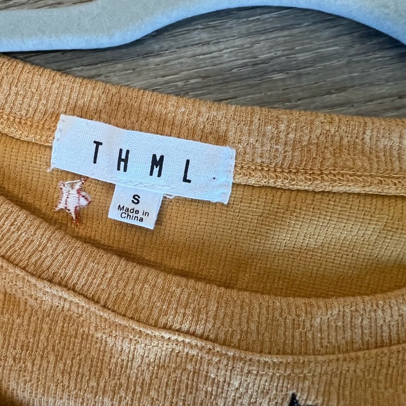 Anthropologie THML Embroidered Star Blouse- Small - Picture 5 of 6